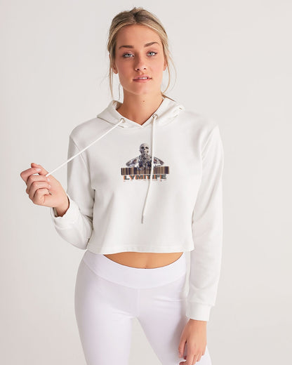 Halloween spirits Women's All-Over Print Cropped Hoodie