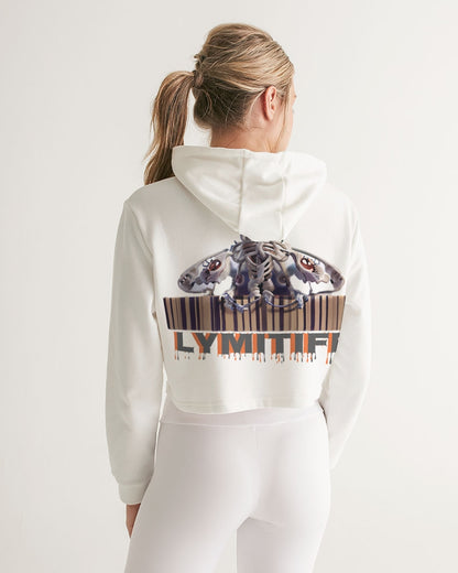 Halloween spirits Women's All-Over Print Cropped Hoodie