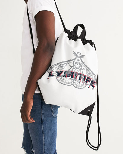 Determined Canvas Drawstring Bag