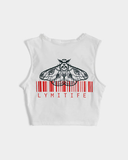 LYMITIFE47 Women's  All-Over Print Twist-Front Tank