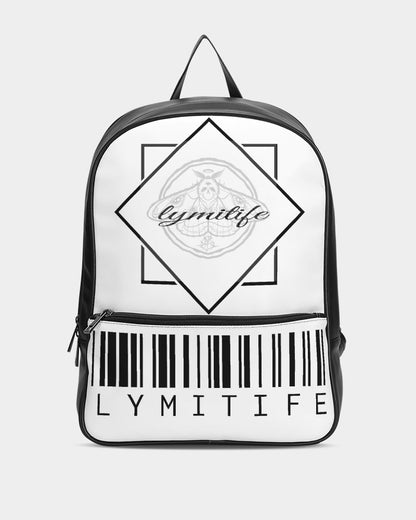 lymitife1 Classic Faux Leather Backpack